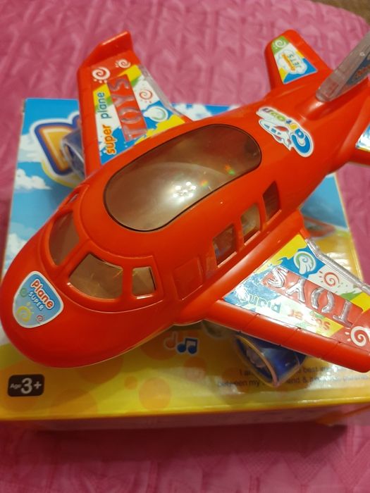 Іграшка музична  Вертоліт літак