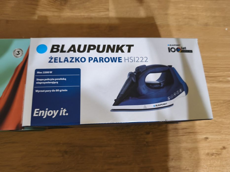 Żelazko parowe nowe