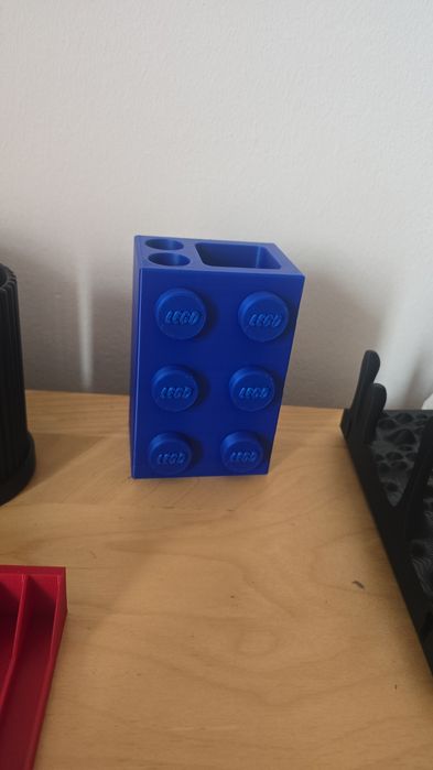 Porta Escova e Pasta de Dente LEGO