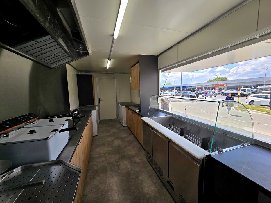 Przyczepa Gastronomiczna -PREMIUM- 6.00 x 2.40