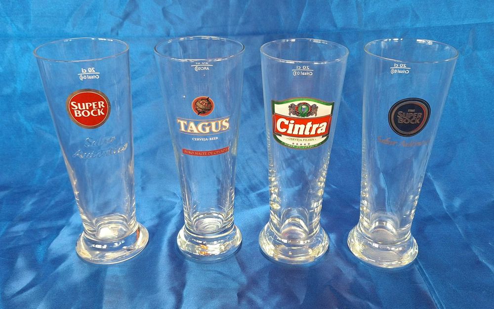 Canecas de Cerveja, Tulipas e Copos Imperial / Fino