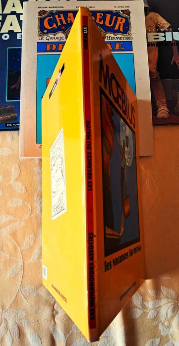 Livros BD - Moebius - Garage Hérmetique - Major Fatal 3 e HS (francês)