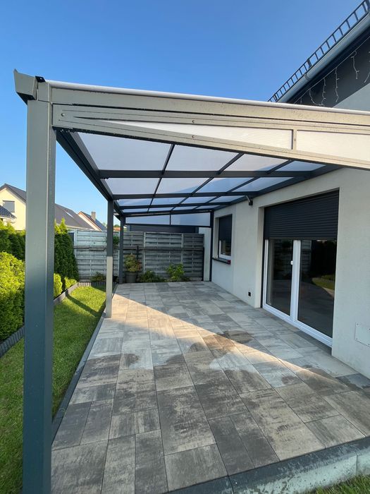 Zadaszenie taras altana wiata metalowa