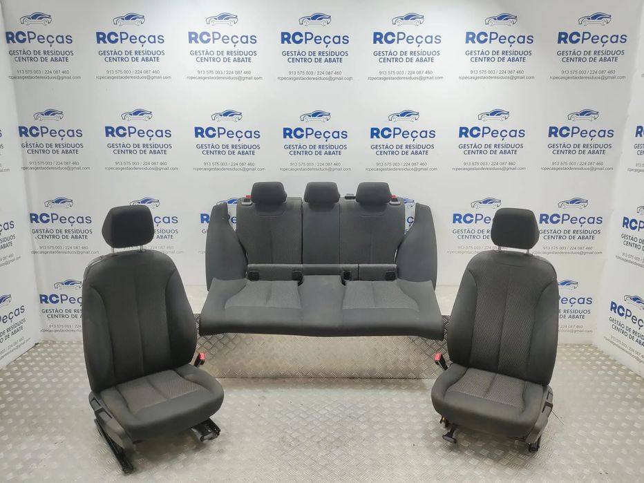 Conjunto Bancos Originais Tecido BMW Serie 1 F21 3 Portas Serie 2 F22