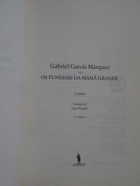 Os Funerais da Mamã Grande de Gabriel García Márquez
