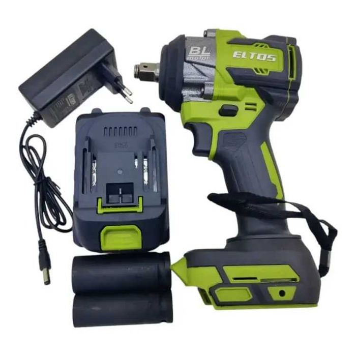 Гайковерт акумуляторний Eltos АГ-800BL (АКБ 4А + ЗП)
