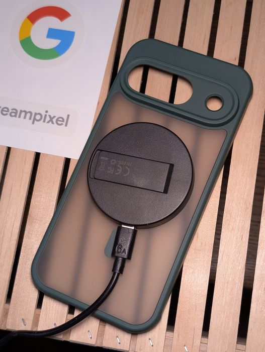 NEW! Захисний чохол з МАГСЕЙВ для Google Pixel 9 Зелений