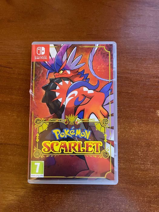 ігровий катрідж Pokemon Scarlet-Японія.