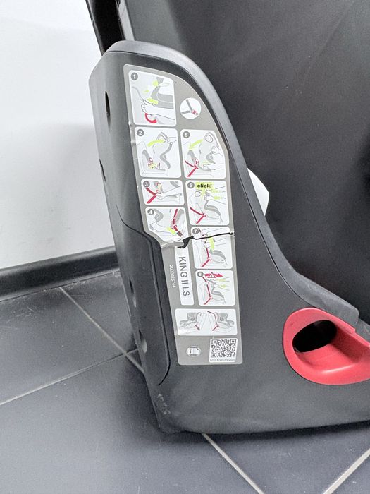 Fotelik samochodowy Britax-Romer KING II LS 9-18 kg