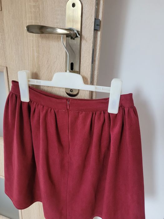 Bordowa spódniczka S/M