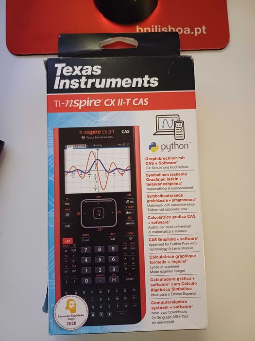Calculadora Gráfica TEXAS TI-NSPIRE CX CAS II-T