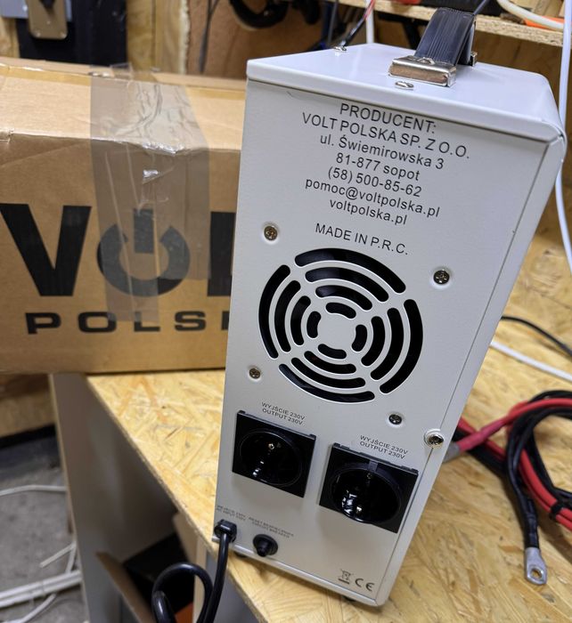 Zasilacz awaryjny VOLT sinusPRO 1200 E PLUS 12V-230V UPS