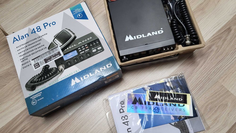Radio CB Alan 48 Pro + antena