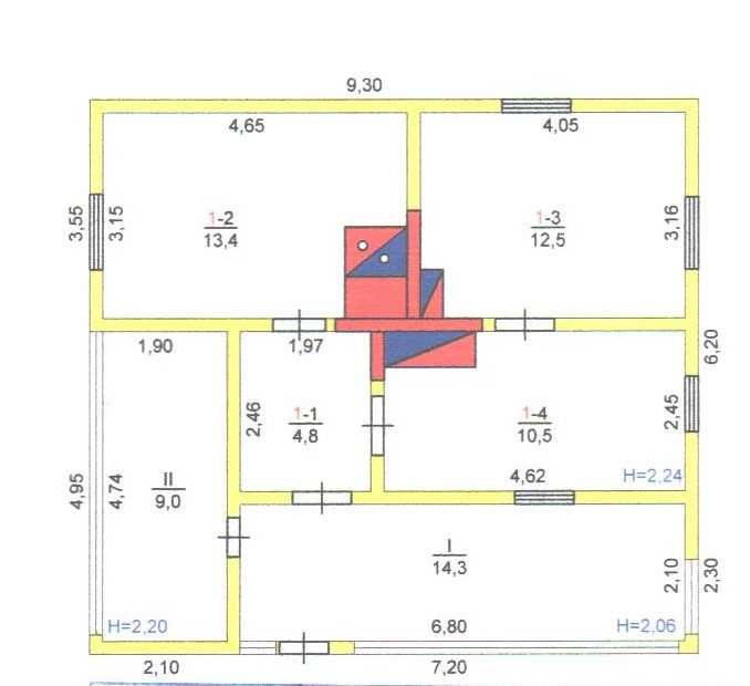 Житловий будинок та земельна ділянка 55,3 сот. с.Козьова