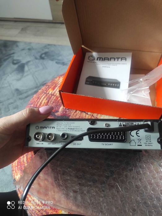 Dekoder do odbioru naziemnej telewizji cyfrowej