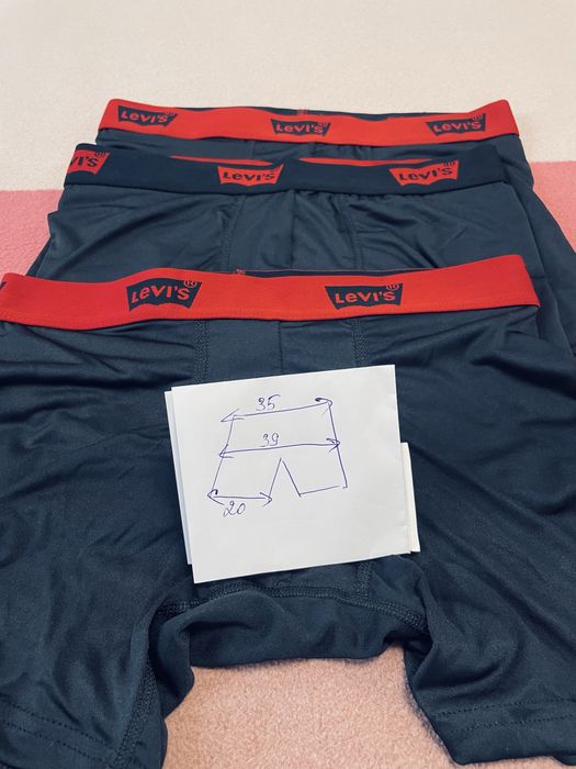 Труси боксери Levis набір 3 шт Канада підліткові 28/30 S