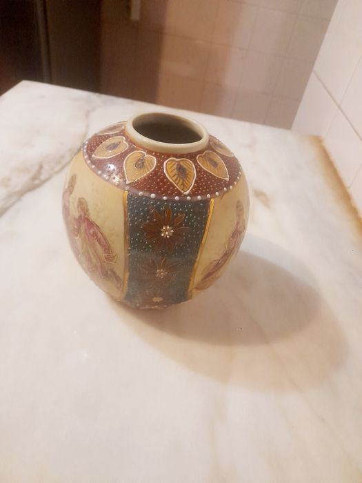 Vaso Decorativo Estilo Satsuma