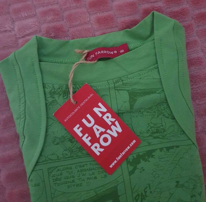 Camisola Fun Farrow nova 6 anos