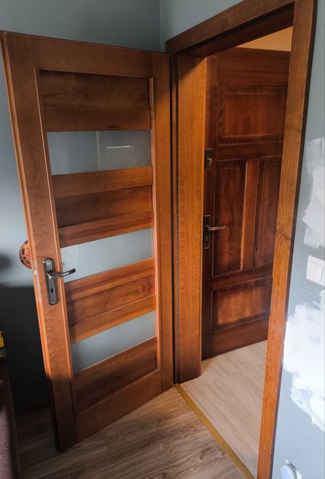 Drzwi drewniane. 1sztuka