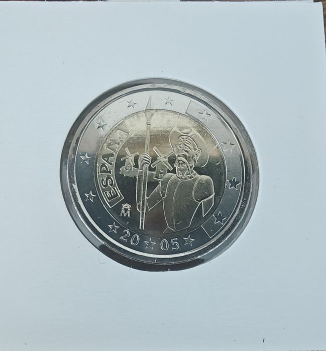Moeda 2€  Dom Quixote