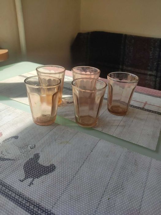 Грановані стакани 17 грн/шт.