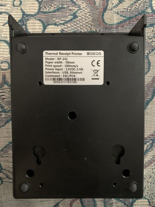 Принтер чеков GEOS RP-241 (USB+LAN) Новый