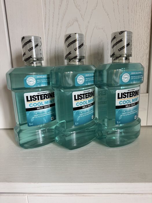 Listerine Płyn do płukania i higieny jamy ustnej 3 x 1 L