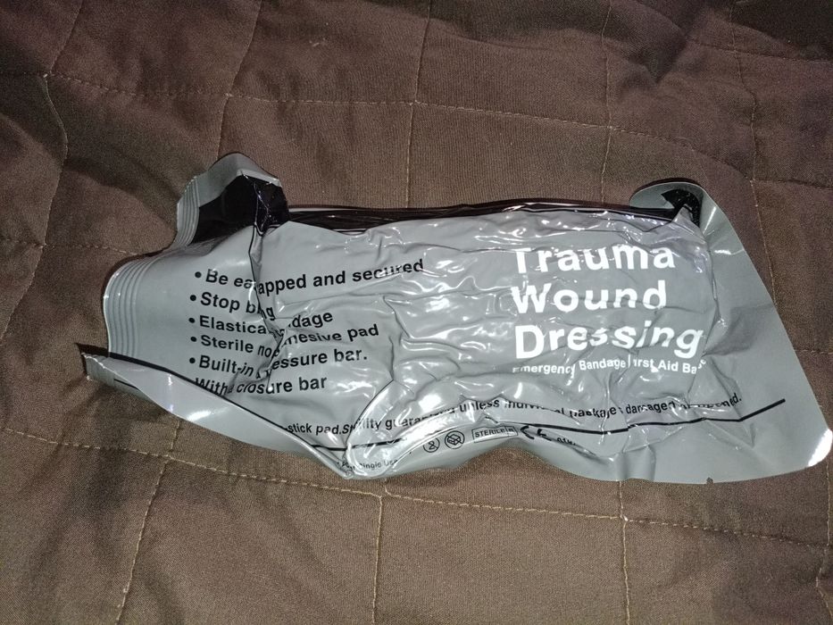 Бандаж / перев’язка ― Emergency Trauma Wound Dressing