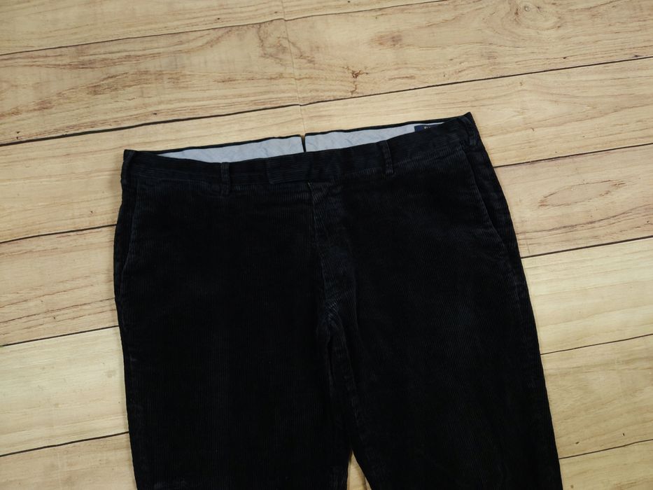 POLO RALPH LAUREN Spodnie Sztruksowe Męskie Granatowe r. 38/32