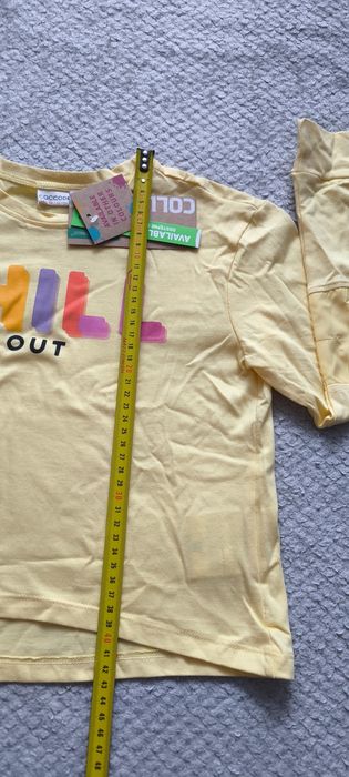 Nowa bluzka t-shirt coccodrillo r. 140