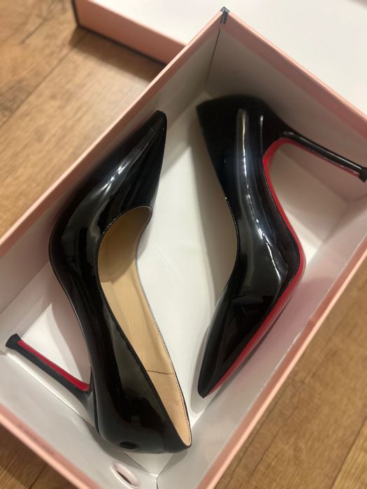 Szpilki rozmiar 34 na styl loboutin
