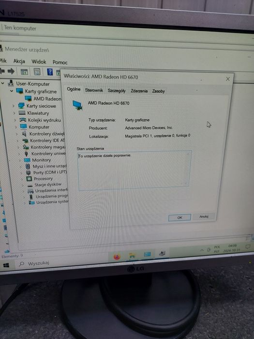 Komputer stacjonarny Windows 10 Ładna obudowa. Sprawny.