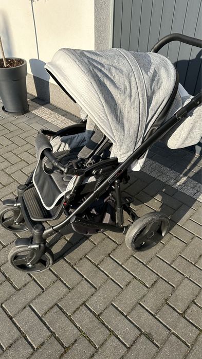 Wózek Coletto Florino Carbon gondola + spacerówka 2w1