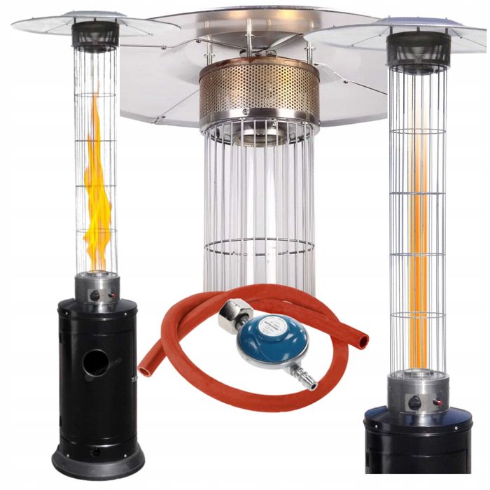 Обігрівач газовий вуличний Колба Обогреватель уличный газовый G-12