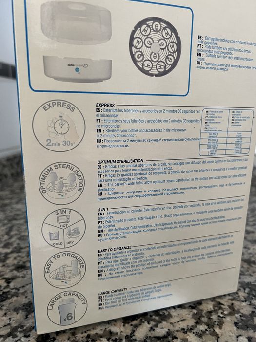 Esterilizador de biberões Bebeconfort