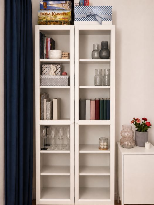 Witrynka Ikea BILLY OXBERG