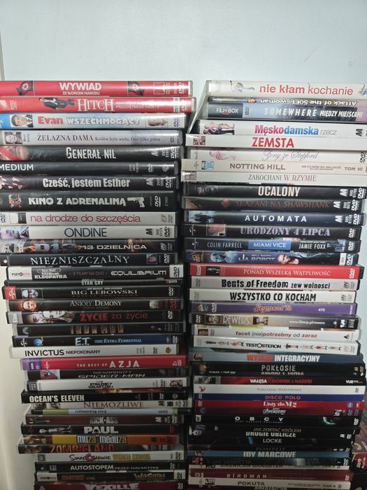 Kolekcja filmów DVD