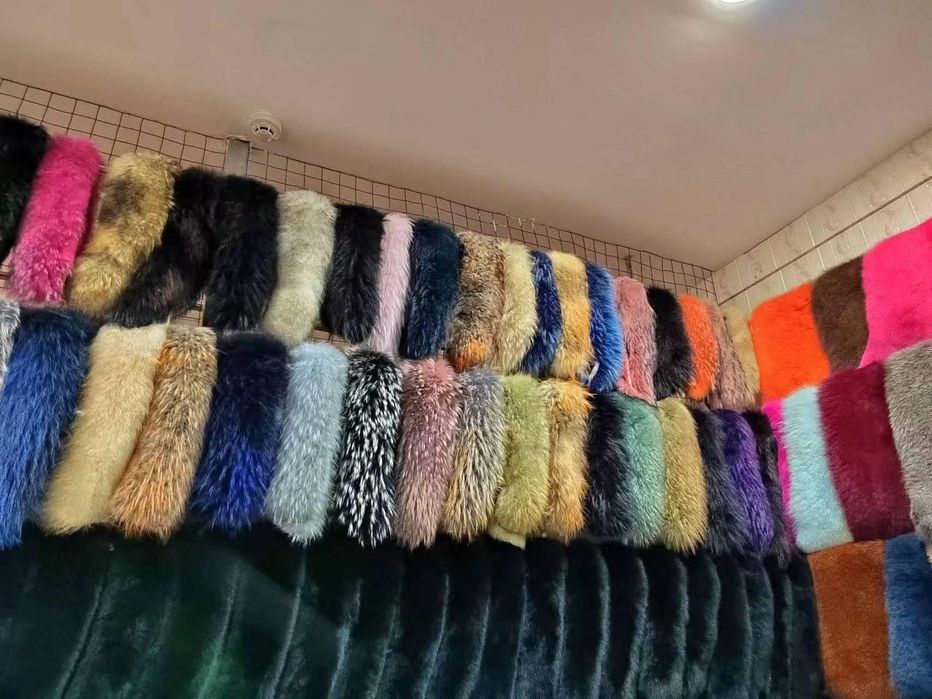 Obszycia do kaptura kołnierz z naturalnego futra jenota lisa wybór