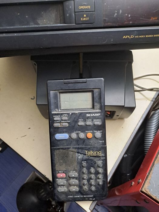 Leitor VHS  Sharp