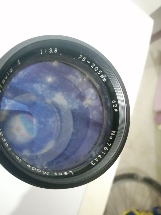 Lente para câmera fotográfica