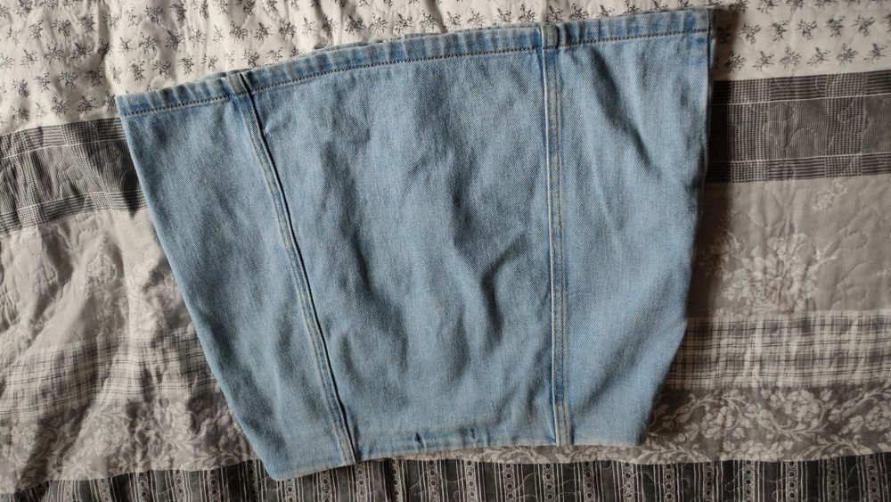 Spódnica  jeansowa mini S