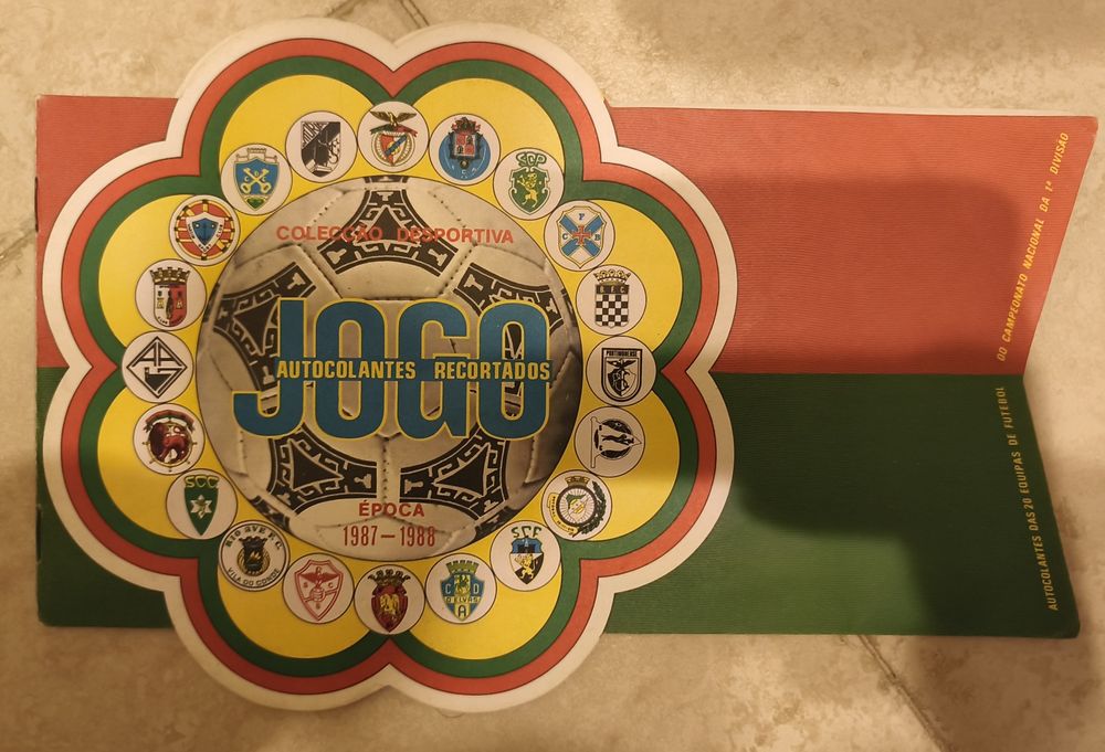 Revista de cromos época 1987