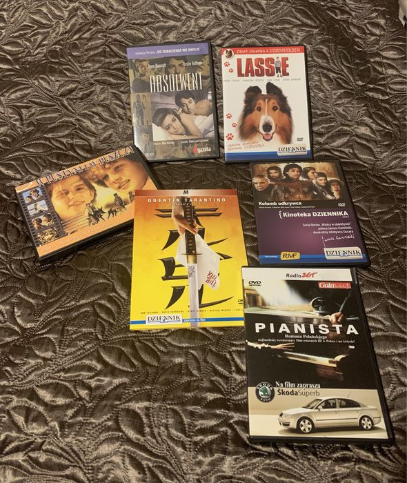 Zestaw filmów DVD