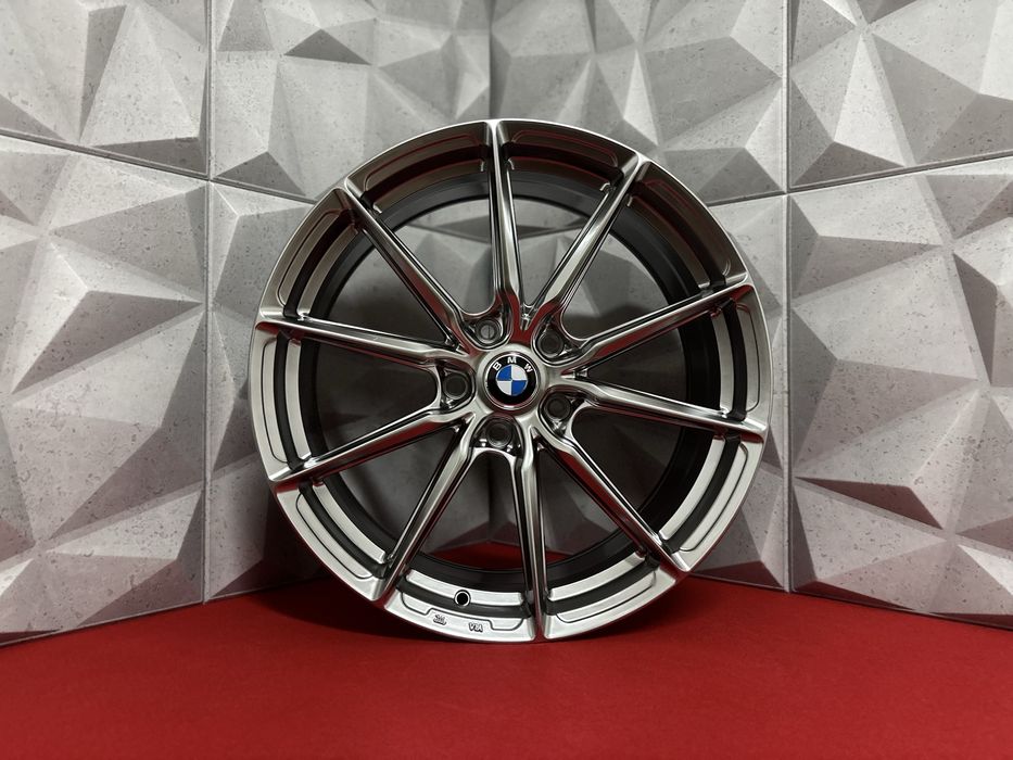 NOWE Felgi Koła 19" 5x120 BMW Hyper Black Styl JR37 • • PIĘKNE • •