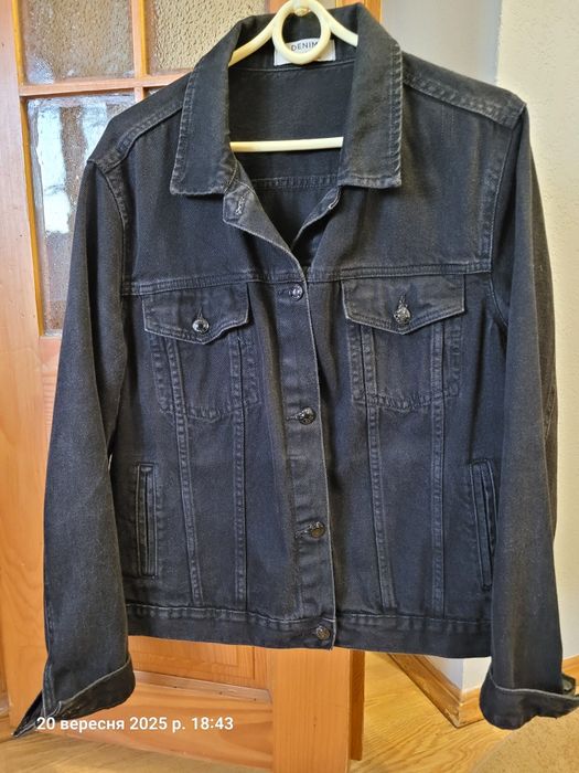 Джинсова курточка denim 16 розмір