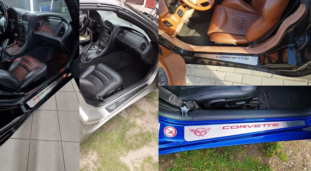 Nakładki progowe Corvette C3 C5 C6 Challenger Durango Charger itd