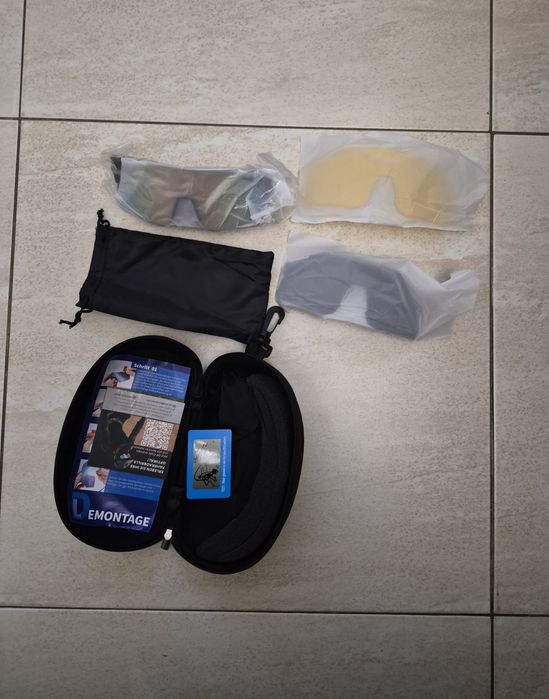 Okulary sportowe na rower