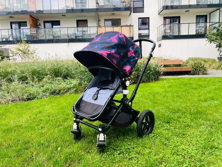 piękny wózek Bugaboo Cameleon, gondola i spacerówka