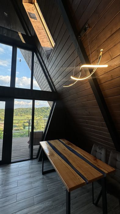 Подобова оренда котеджу м. Львів Volya.Resort з чаном та сауною