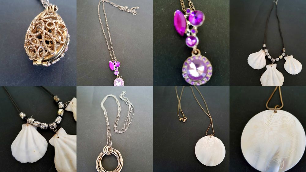 Biżuteria naszyjniki wisiorki bransoletki kolczyki